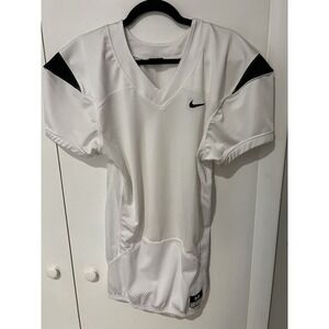 Nike Vapor Pro Football Training Jersey Men's Medium White 845929-106